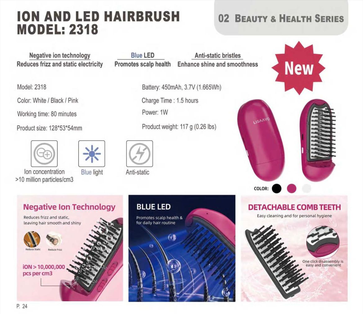 brosse à cheveux ionique – Image 3